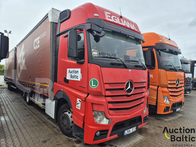 Mercedes-Benz Actros 2542 L - Curtainsider truck: picture 2 Mercedes-Benz Actros 2542 L - Curtainsider truck: picture 2