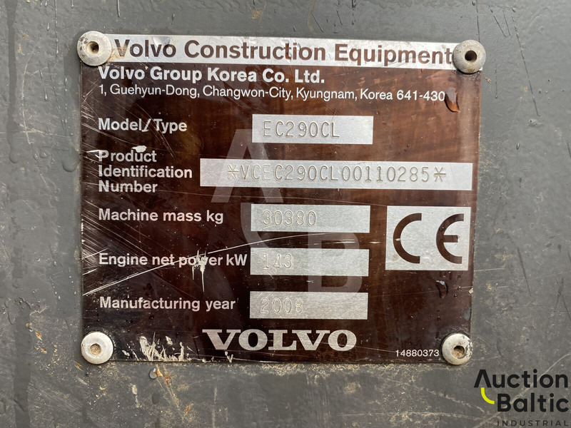 Crawler excavator Volvo EC 290 C L: picture 20