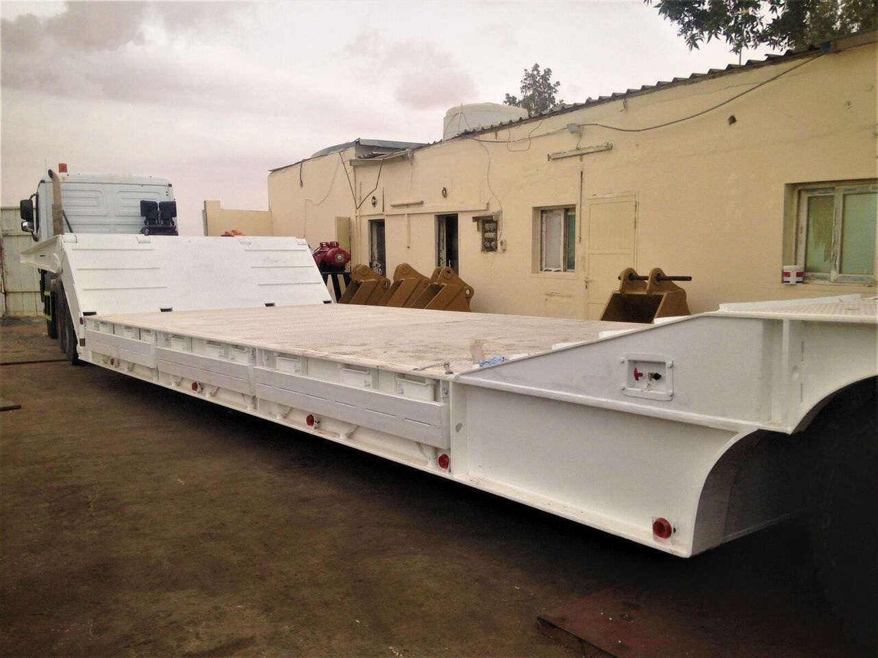 AME 120 Ton 4 Axle Front Loading Lowbed Semi-Trailer - Low loader semi-trailer: picture 4 AME 120 Ton 4 Axle Front Loading Lowbed Semi-Trailer - Low loader semi-trailer: picture 4
