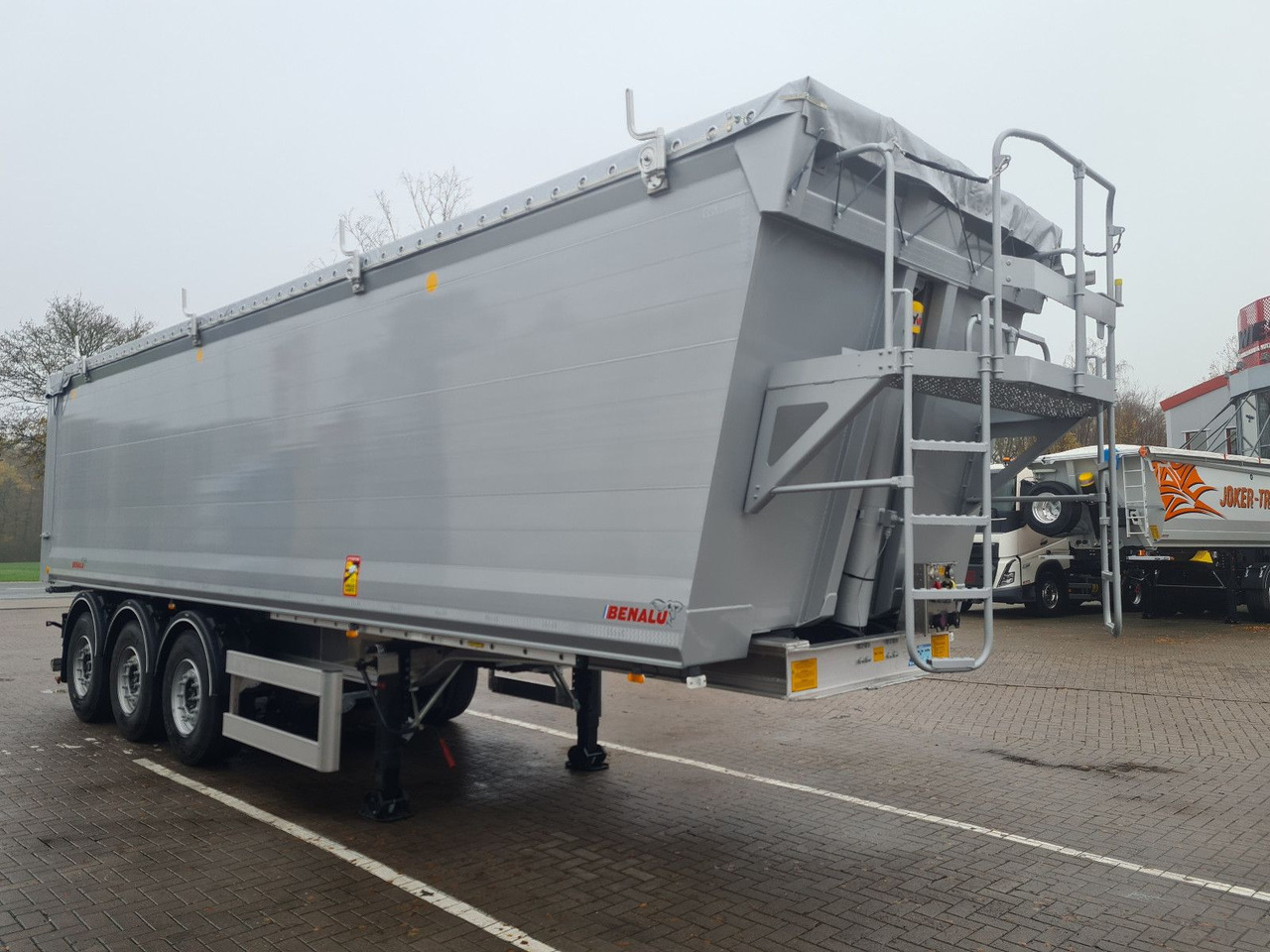 Benalu Bulkliner S 95 Schlammdicht - Tipper semi-trailer: picture 2 Benalu Bulkliner S 95 Schlammdicht - Tipper semi-trailer: picture 2