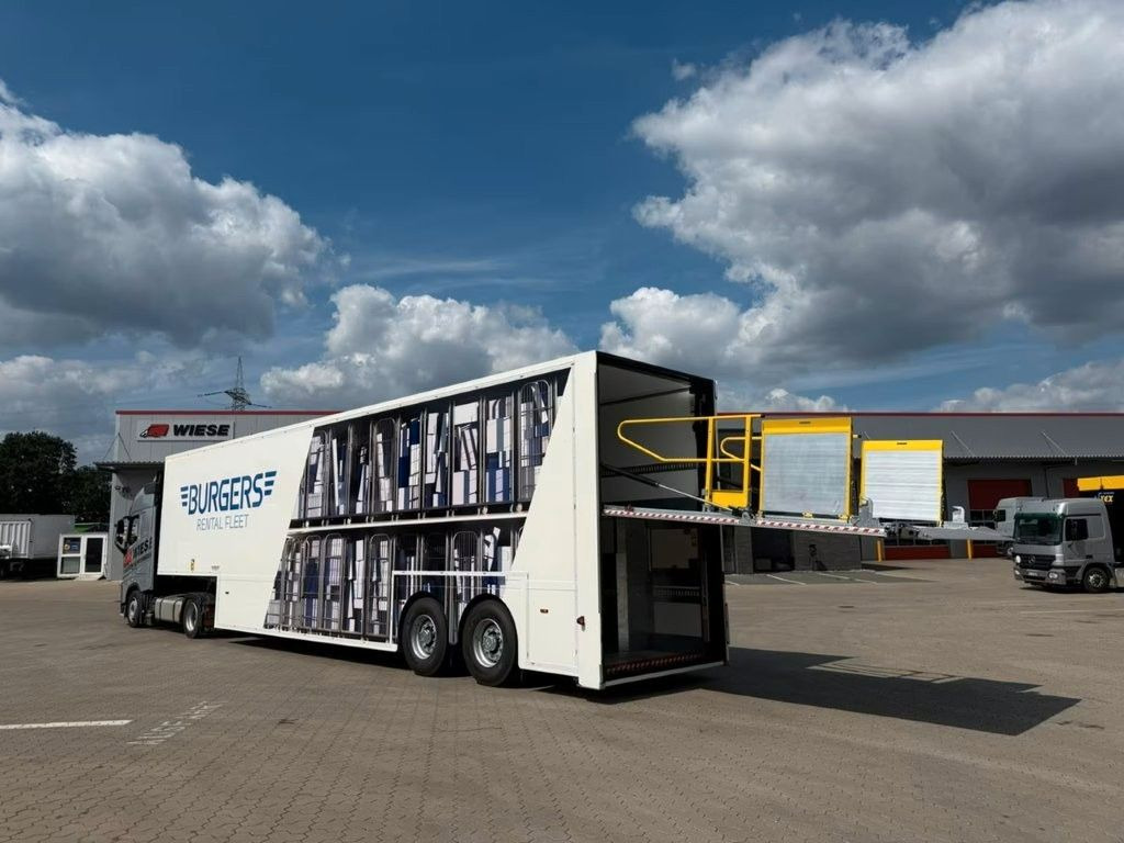 Burgers Doppelstock- ZL + 1 Jahr Garantie - Low loader semi-trailer: picture 1 Burgers Doppelstock- ZL + 1 Jahr Garantie - Low loader semi-trailer: picture 1