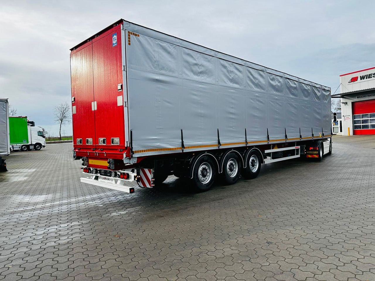 Kässbohrer K.SPO Pritsche Plane - Libner Open Box - Curtainsider semi-trailer: picture 3 Kässbohrer K.SPO Pritsche Plane - Libner Open Box - Curtainsider semi-trailer: picture 3