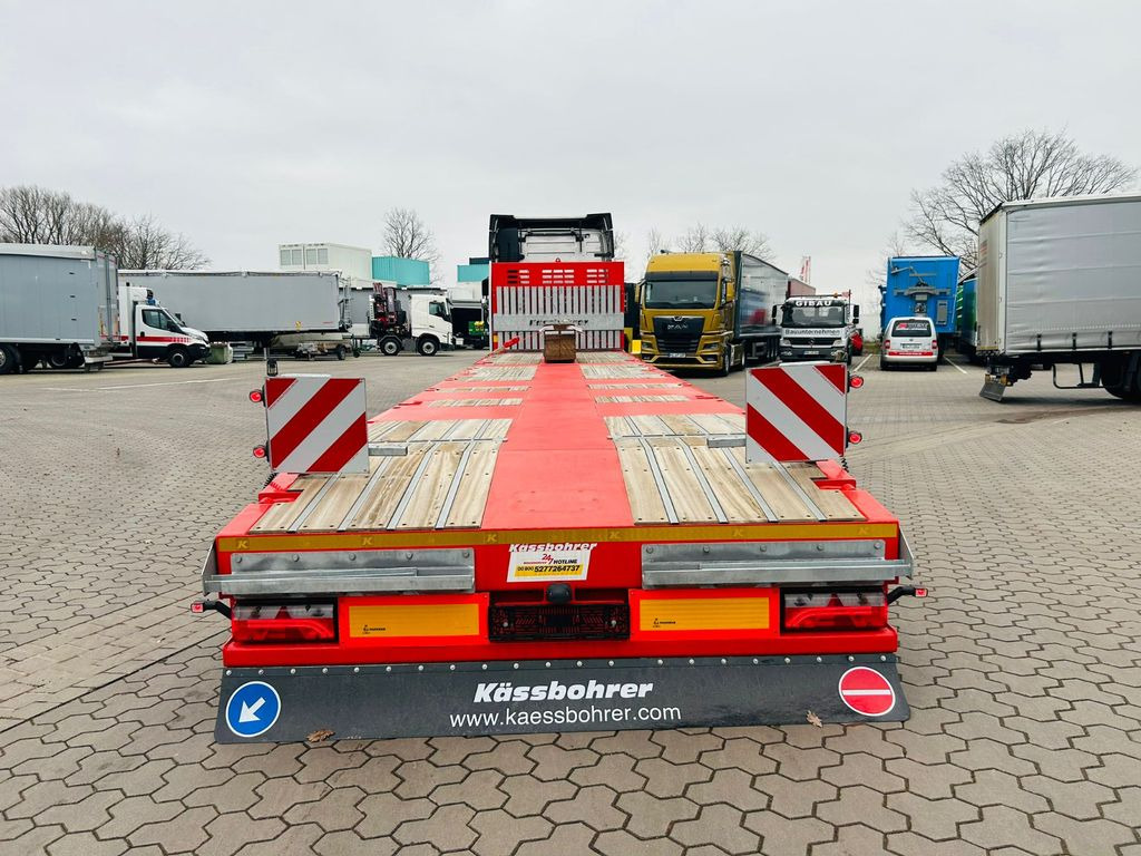 Dropside/ Flatbed semi-trailer Kässbohrer SPA Mega Tele Plattform Auflieger: picture 7