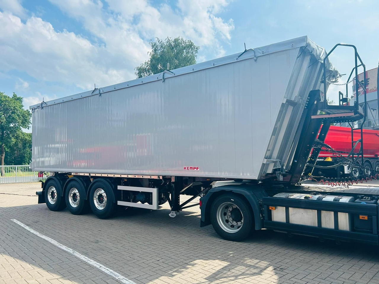 Kempf SKM 36/3 AK 3-Achs Alu Sattelkipper 50m³ - Tipper semi-trailer: picture 2 Kempf SKM 36/3 AK 3-Achs Alu Sattelkipper 50m³ - Tipper semi-trailer: picture 2