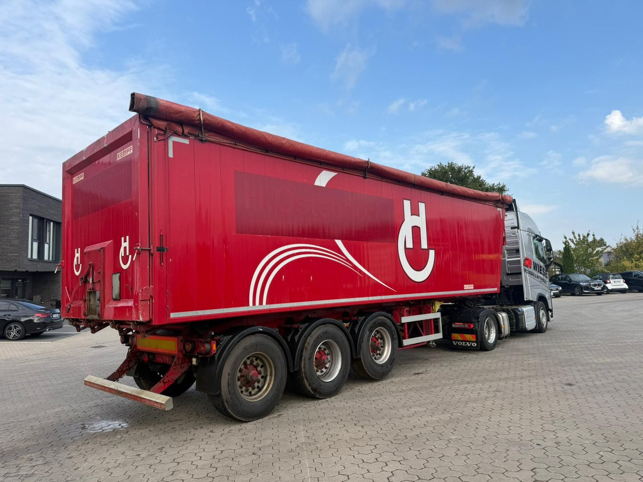 Kempf SKM Alu Kippmulde 50 m³, TÜV neu - Tipper semi-trailer: picture 3 Kempf SKM Alu Kippmulde 50 m³, TÜV neu - Tipper semi-trailer: picture 3