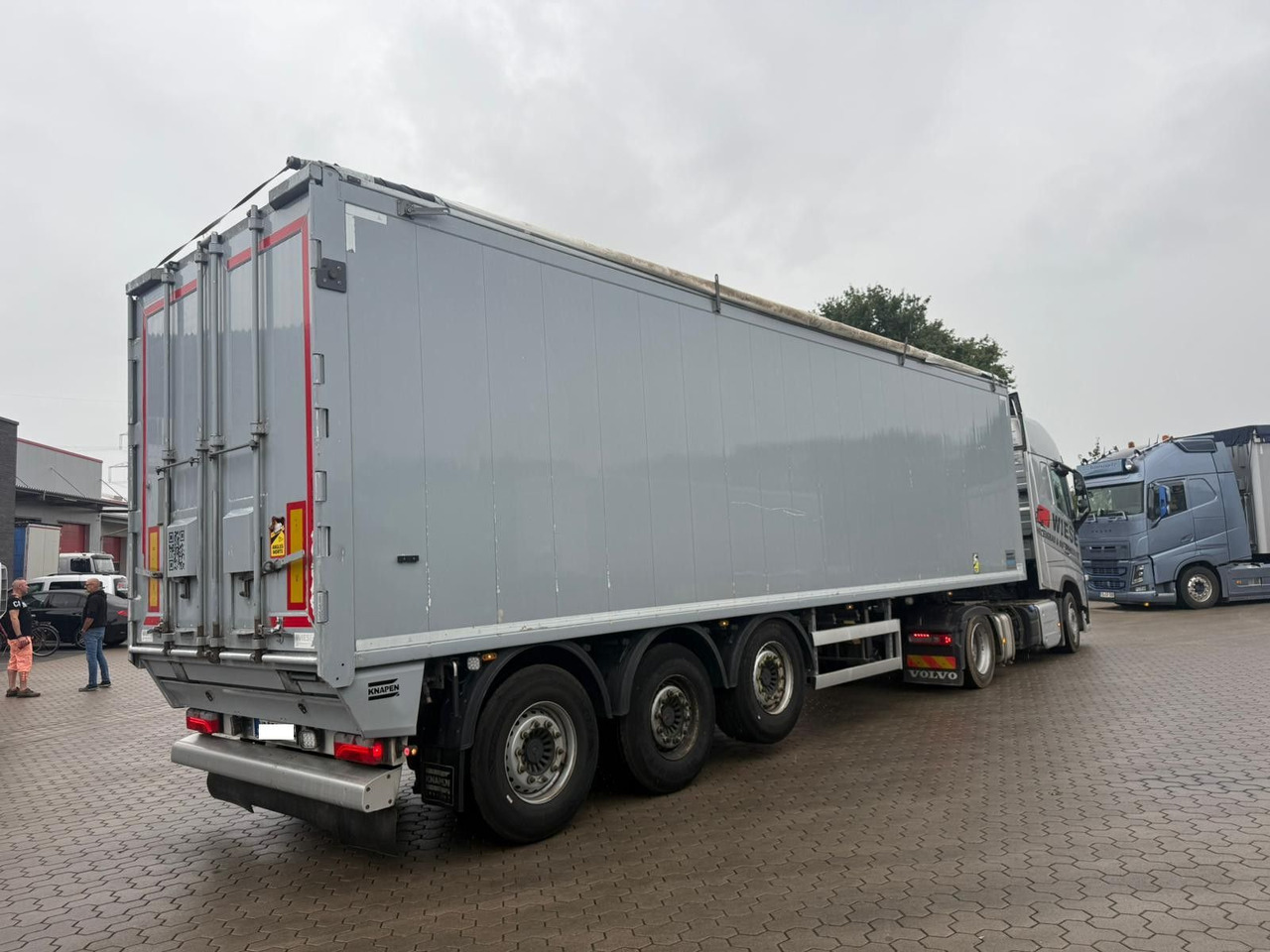 Knapen K200 Agrar 60 m³ 6mm Boden Powersheet - Walking floor semi-trailer: picture 4 Knapen K200 Agrar 60 m³ 6mm Boden Powersheet - Walking floor semi-trailer: picture 4