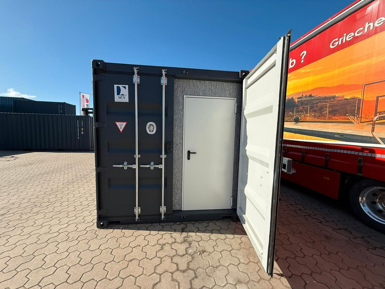Kombicontainer Büro / Lager - Container transporter/ Swap body semi-trailer: picture 2 Kombicontainer Büro / Lager - Container transporter/ Swap body semi-trailer: picture 2