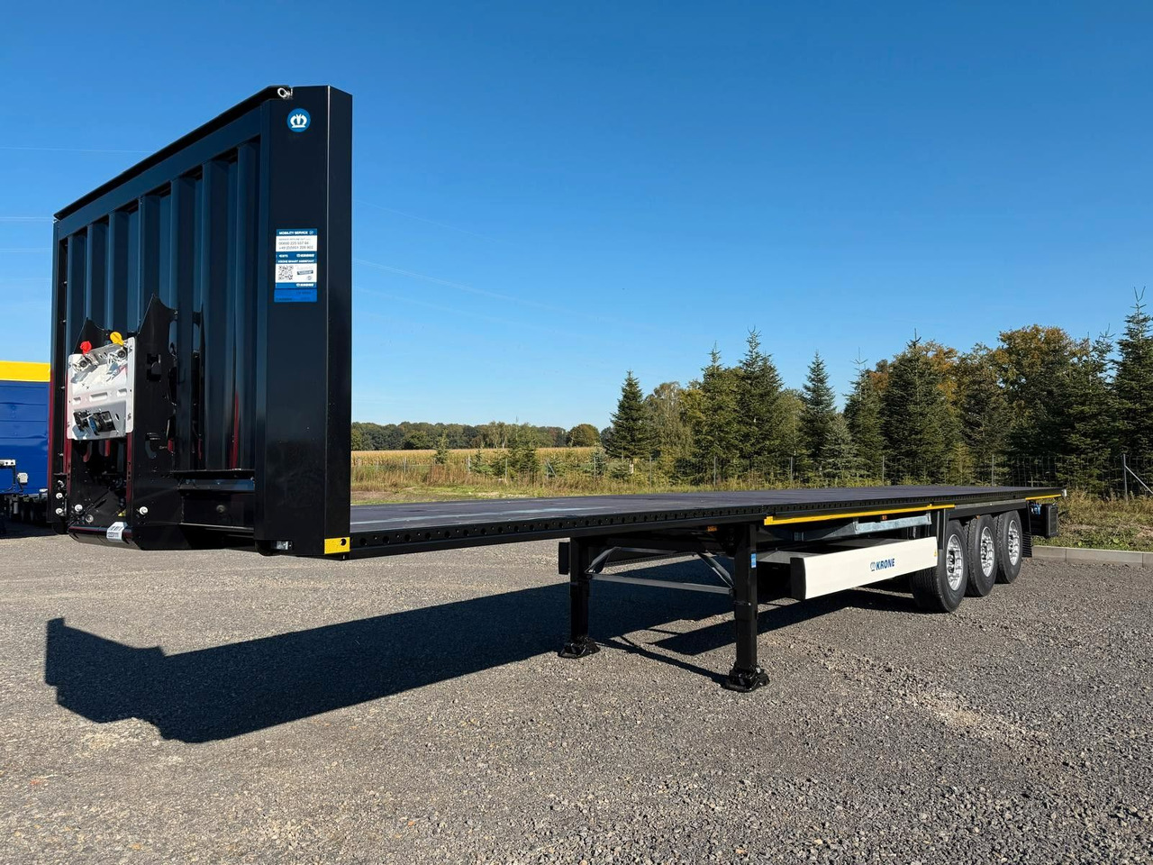 Krone SDP 27 Plattform-Auflieger - Sofort Verfügbar! - Dropside/ Flatbed semi-trailer: picture 1 Krone SDP 27 Plattform-Auflieger - Sofort Verfügbar! - Dropside/ Flatbed semi-trailer: picture 1