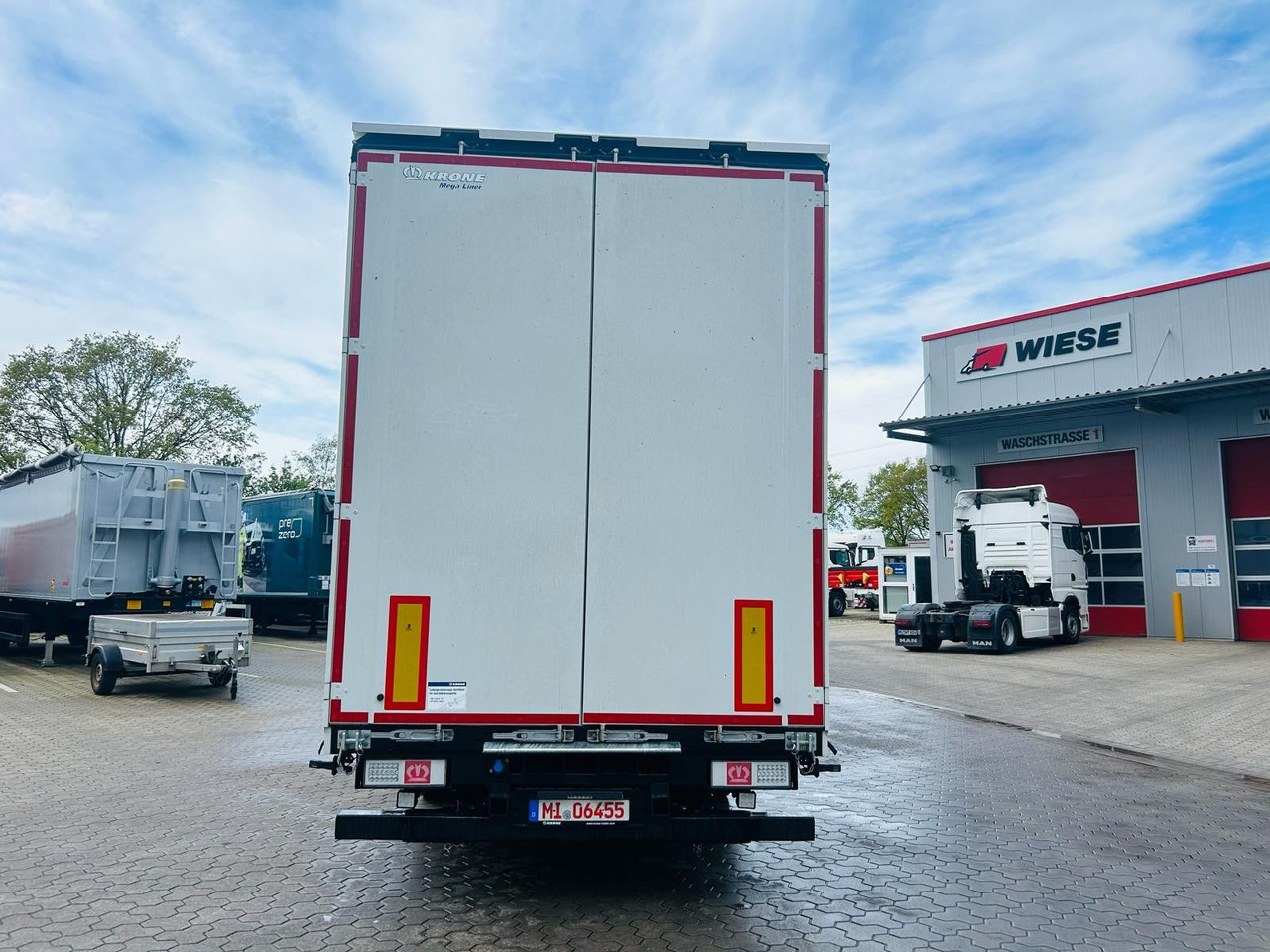 Krone SDP 27 Stufensattel Auflieger mit Spreizheck - Low loader semi-trailer: picture 5 Krone SDP 27 Stufensattel Auflieger mit Spreizheck - Low loader semi-trailer: picture 5