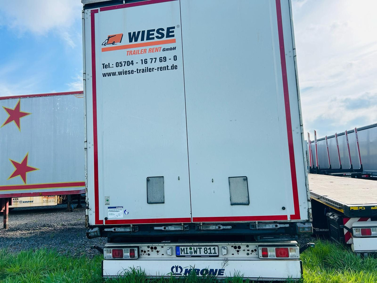 Krone Schiebeplanen Auflieger TÜV Neu - Curtainsider semi-trailer: picture 5 Krone Schiebeplanen Auflieger TÜV Neu - Curtainsider semi-trailer: picture 5