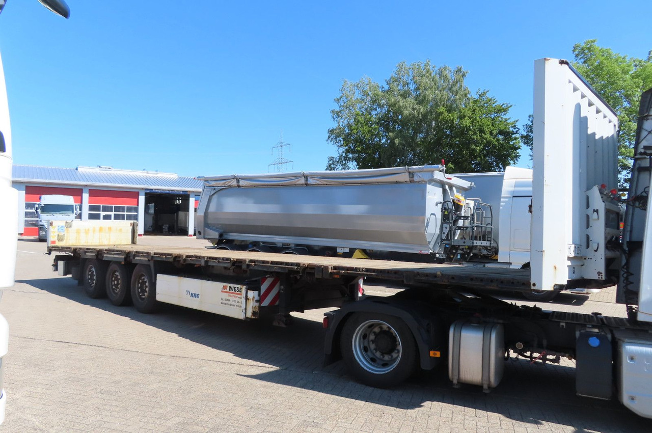 Krone Stahlmattenauflieger - Dropside/ Flatbed semi-trailer: picture 1 Krone Stahlmattenauflieger - Dropside/ Flatbed semi-trailer: picture 1