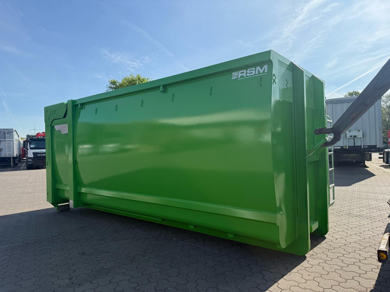 RSM Abrollcontainer 38m³ mit hydr. Heckklappe - Container transporter/ Swap body semi-trailer: picture 4 RSM Abrollcontainer 38m³ mit hydr. Heckklappe - Container transporter/ Swap body semi-trailer: picture 4