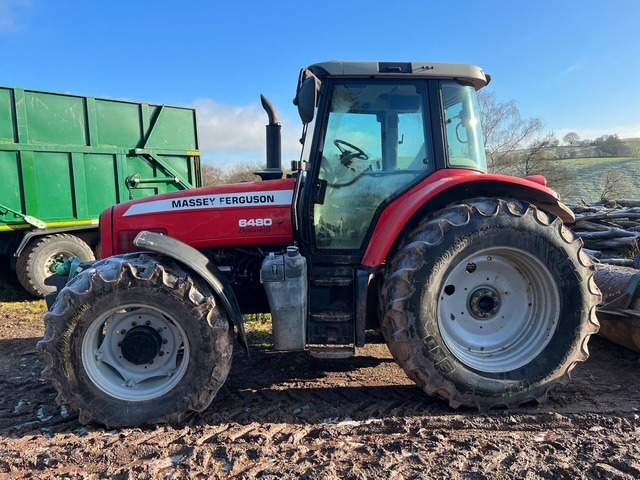 MASSEY FERGUSON 6480 DYNASHIFT - Farm tractor: picture 1 MASSEY FERGUSON 6480 DYNASHIFT - Farm tractor: picture 1