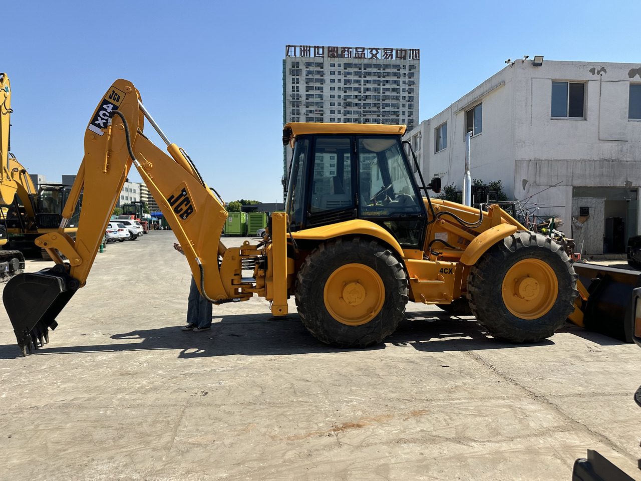 JCB 4CX - Backhoe loader: picture 3 JCB 4CX - Backhoe loader: picture 3