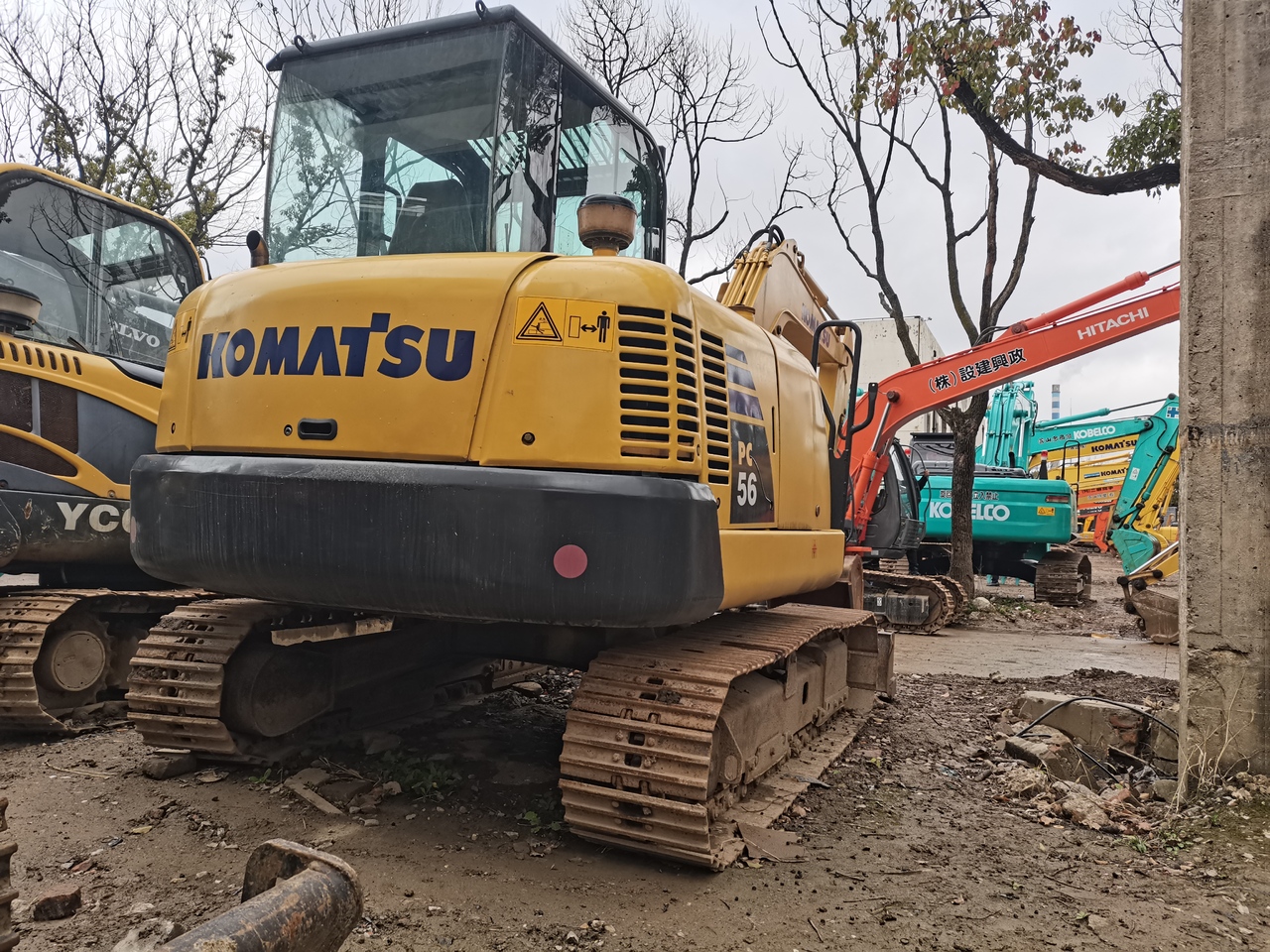 KOMATSU PC56-7 - Mini excavator: picture 2 KOMATSU PC56-7 - Mini excavator: picture 2