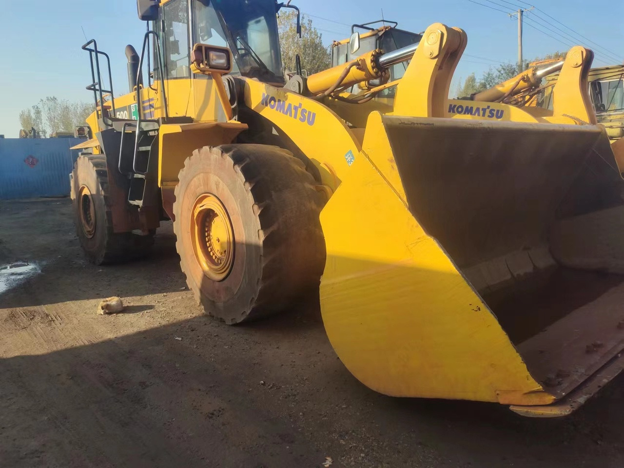 KOMATSU WA500-6 - Wheel loader: picture 5 KOMATSU WA500-6 - Wheel loader: picture 5