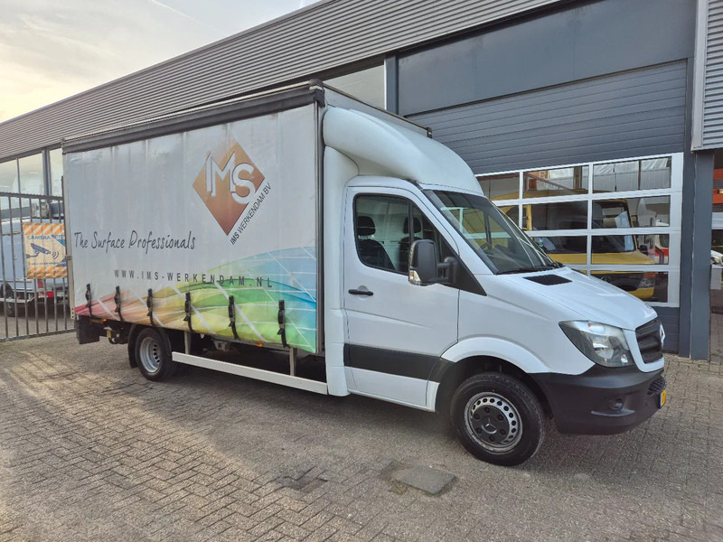 Mercedes-Benz Sprinter 513 CDI/ Pritsche/ 2X Plane/ E6/ 435 cm lange - Curtain side van: picture 1 Mercedes-Benz Sprinter 513 CDI/ Pritsche/ 2X Plane/ E6/ 435 cm lange - Curtain side van: picture 1