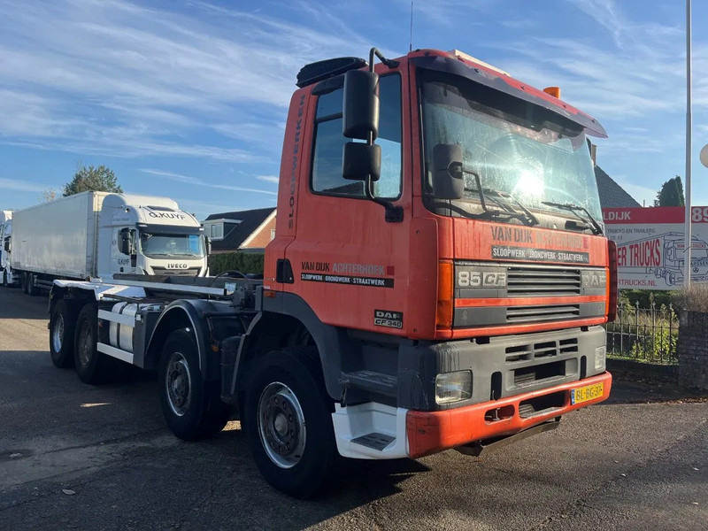 DAF CF 85.340 8X4 HOLLAND TRUCK FULL STEEL SUSPENSION MANUAL ZF GEARBOX - Cable system truck: picture 4 DAF CF 85.340 8X4 HOLLAND TRUCK FULL STEEL SUSPENSION MANUAL ZF GEARBOX - Cable system truck: picture 4
