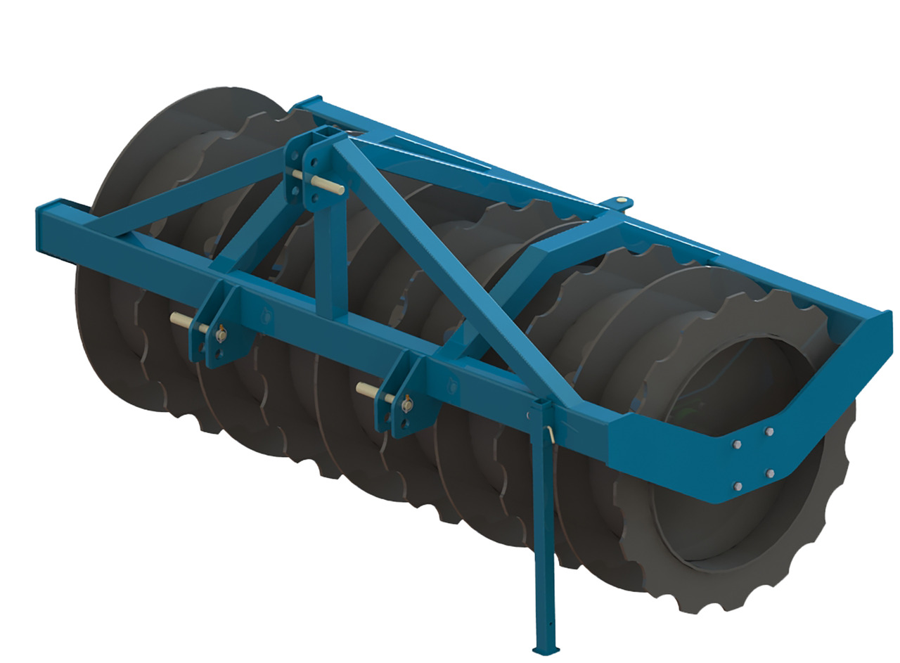 METAL-TECHNIK Wał pryzmowy - Farm roller: picture 1 METAL-TECHNIK Wał pryzmowy - Farm roller: picture 1