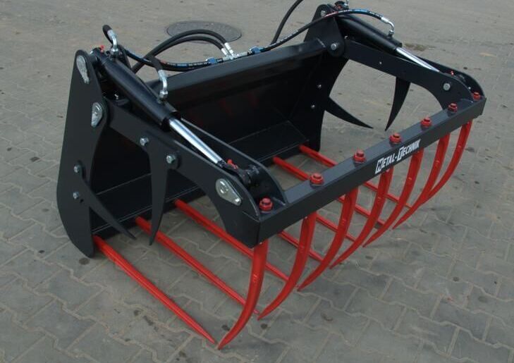 Metal-Technik Krokodyl 1,8 m euro/sms - Grapple for Farm tractor: picture 4 Metal-Technik Krokodyl 1,8 m euro/sms - Grapple for Farm tractor: picture 4