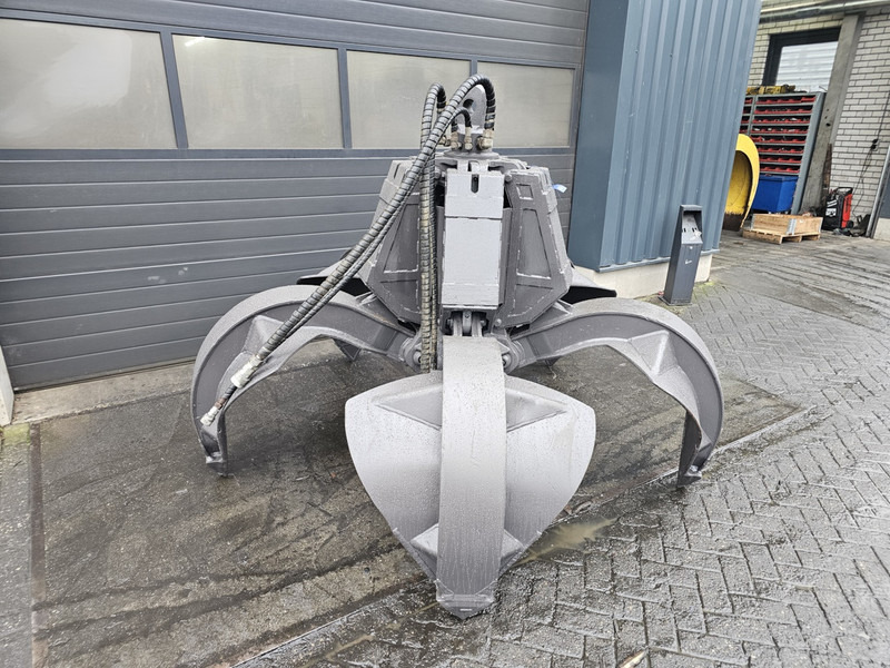 Fuchs hdms 800l oracge peel fuchs hdms 800l scrap grab - Grapple for Construction machinery: picture 3 Fuchs hdms 800l oracge peel fuchs hdms 800l scrap grab - Grapple for Construction machinery: picture 3