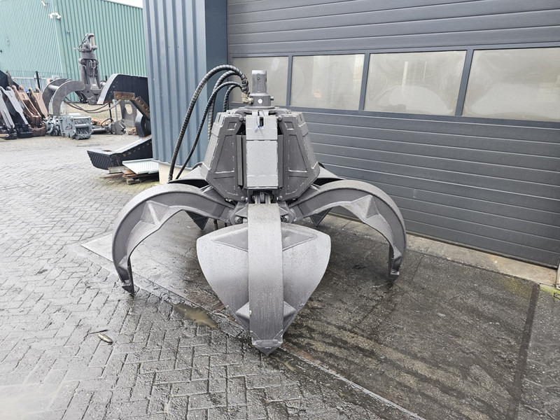 Fuchs hdms 800l oracge peel fuchs hdms 800l scrap grab - Grapple for Construction machinery: picture 2 Fuchs hdms 800l oracge peel fuchs hdms 800l scrap grab - Grapple for Construction machinery: picture 2