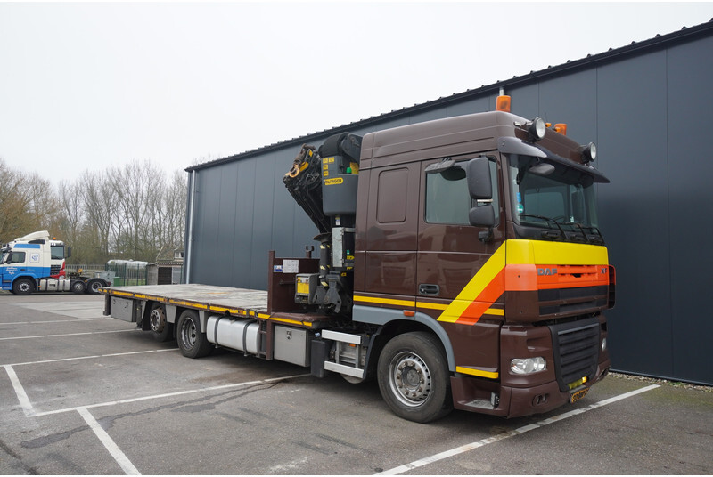 Crane truck DAF XF 460 6X2 OPEN BOX WITH PALFINGER PK 50002 CRANE: picture 9