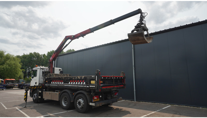 MAN TGM 26.290 TIPPER WITH HMF 1643 Z2 CRANE - Crane truck: picture 3 MAN TGM 26.290 TIPPER WITH HMF 1643 Z2 CRANE - Crane truck: picture 3
