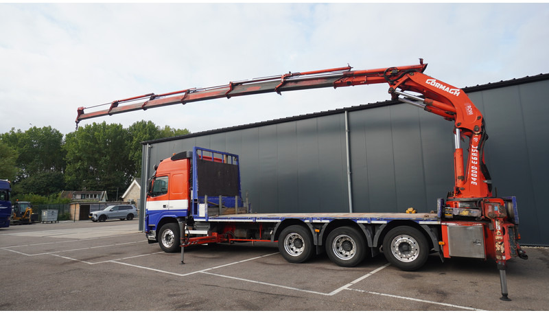 Volvo FM 450 8X4 FLATBED WITH GORMACH 3400E6 CRANE - Crane truck: picture 3 Volvo FM 450 8X4 FLATBED WITH GORMACH 3400E6 CRANE - Crane truck: picture 3