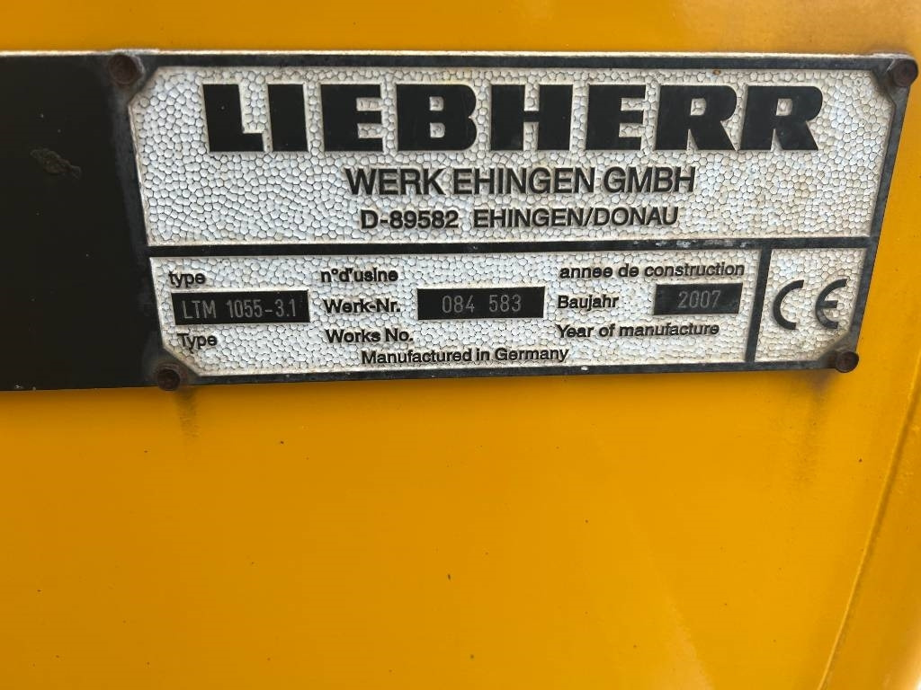 All terrain crane Liebherr LTM 1055-3.1: picture 7 All terrain crane Liebherr LTM 1055-3.1: picture 7