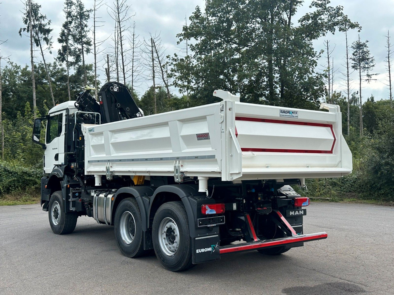 MAN TGS 28.440 6x4-4/3-Seiten- Kipper / Hiab 138-3 - Tipper, Crane truck: picture 4 MAN TGS 28.440 6x4-4/3-Seiten- Kipper / Hiab 138-3 - Tipper, Crane truck: picture 4