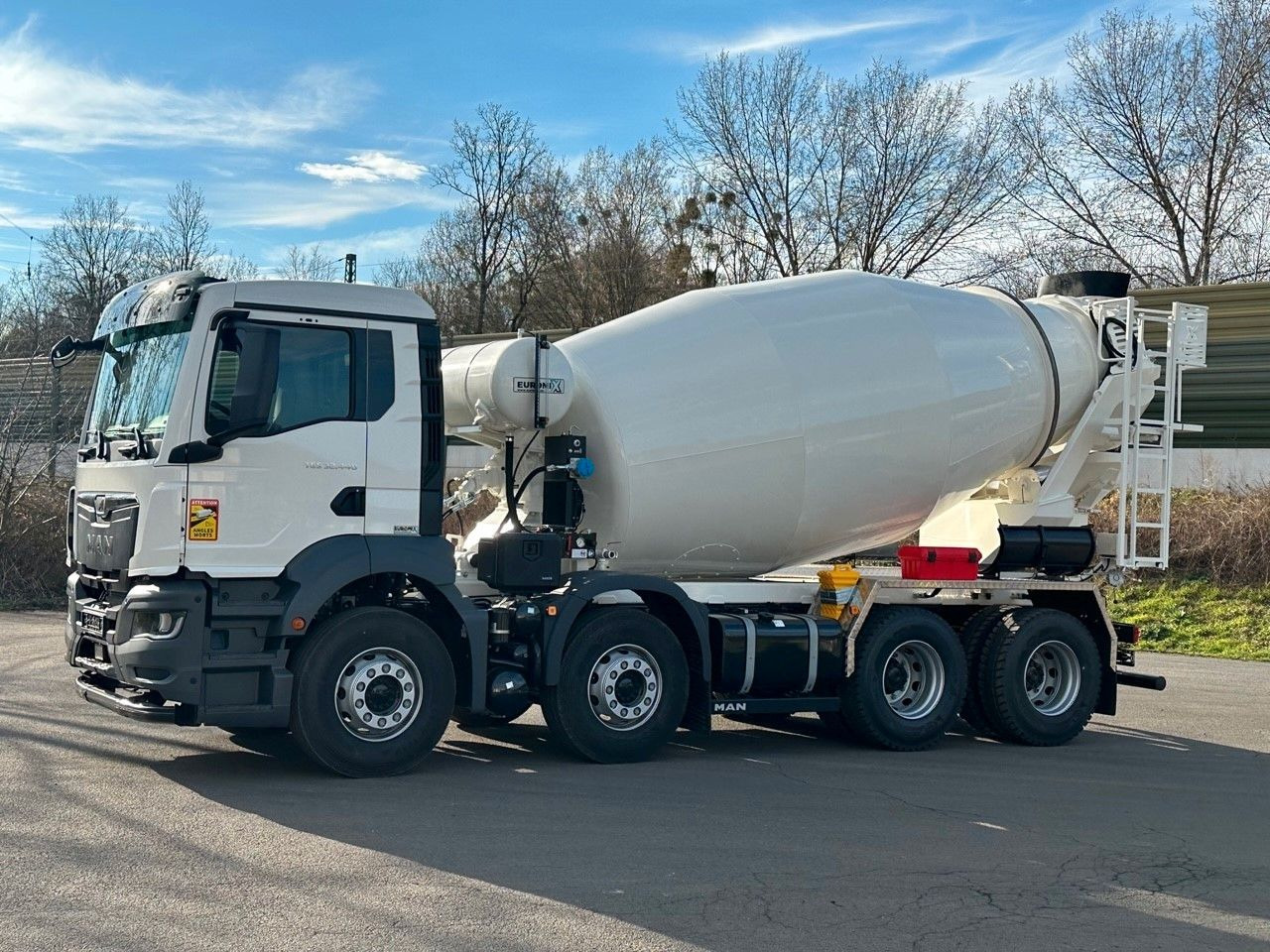 MAN TGS 32.440 8x4 / Euromix MTP EM 10 L - Concrete mixer truck: picture 3 MAN TGS 32.440 8x4 / Euromix MTP EM 10 L - Concrete mixer truck: picture 3