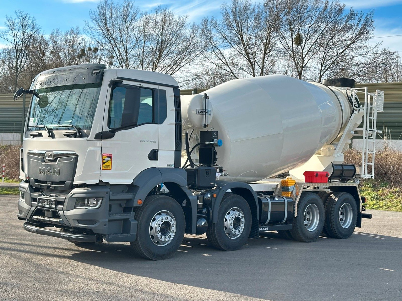 MAN TGS 32.440 8x4 / Euromix MTP EM 10 L - Concrete mixer truck: picture 1 MAN TGS 32.440 8x4 / Euromix MTP EM 10 L - Concrete mixer truck: picture 1