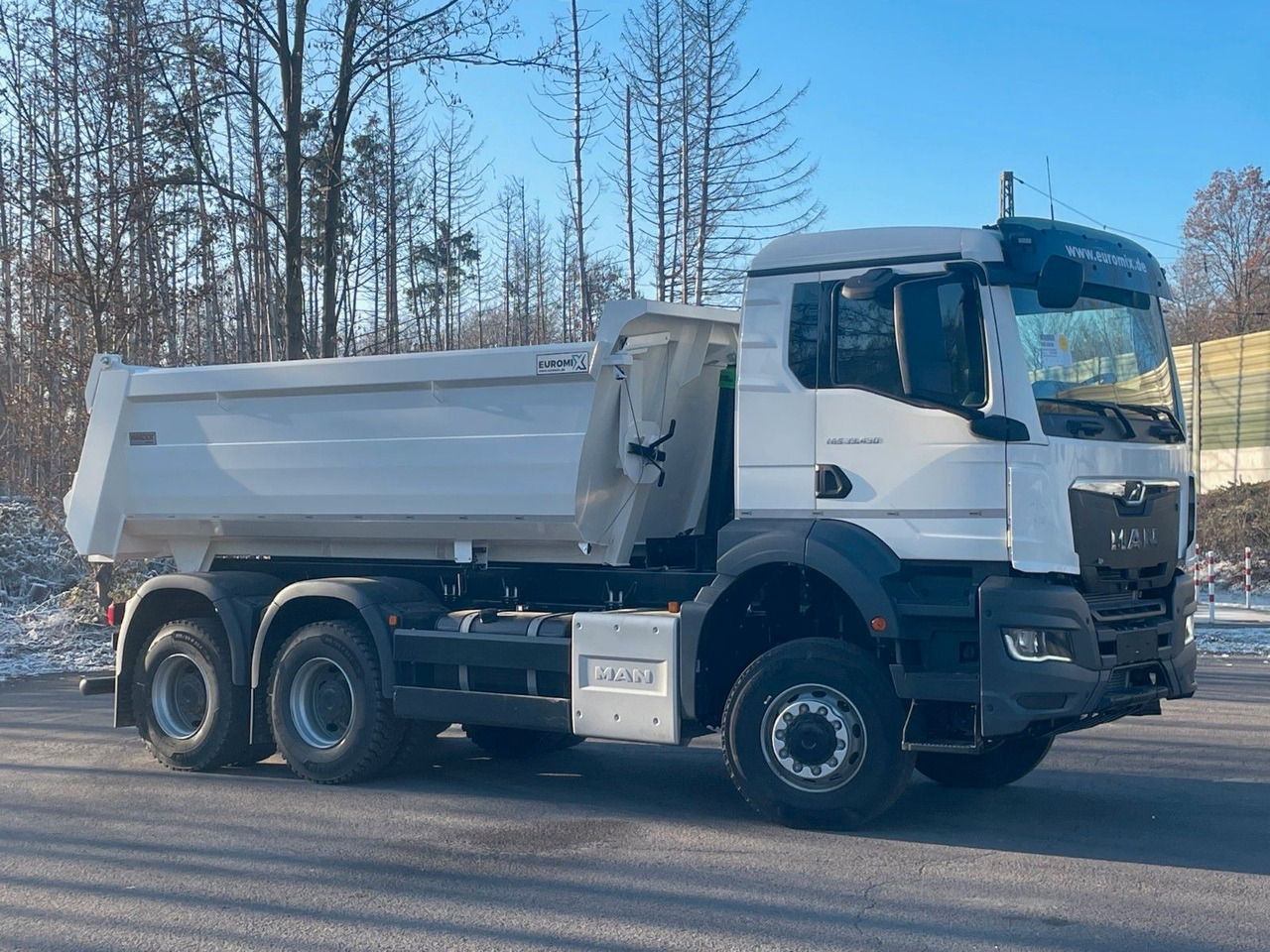 MAN TGS 33.440 6x6 /Euro6e Mulden-Kipper EuromixMTP - Tipper: picture 1 MAN TGS 33.440 6x6 /Euro6e Mulden-Kipper EuromixMTP - Tipper: picture 1