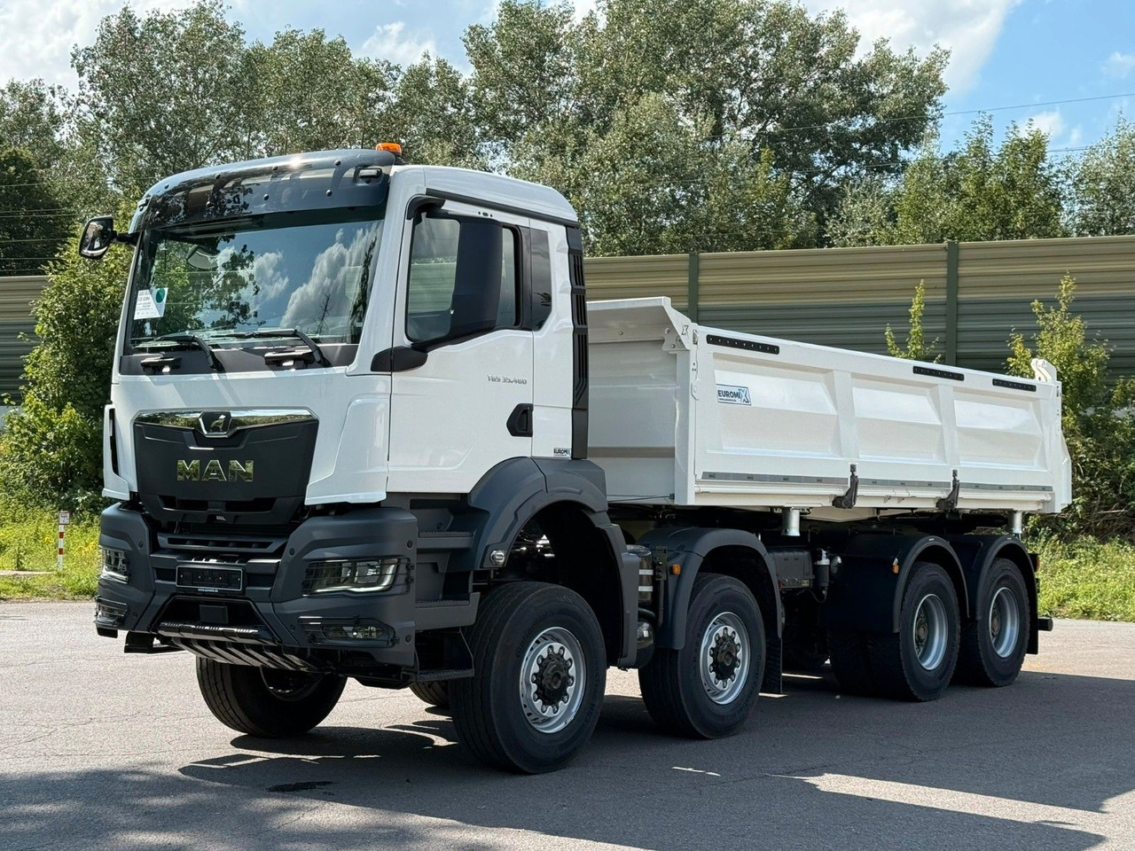 MAN TGS 35.480 8x6 EuromixMTP 3-Seiten-Kipper - Tipper: picture 2 MAN TGS 35.480 8x6 EuromixMTP 3-Seiten-Kipper - Tipper: picture 2