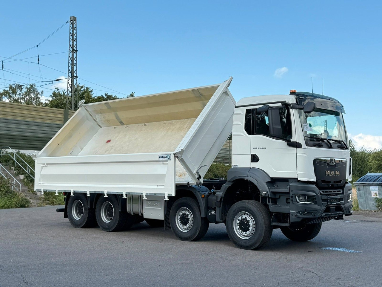 Tipper MAN TGS 35.480 8x8 EuromixMTP 3-Seiten-Kipper: picture 21