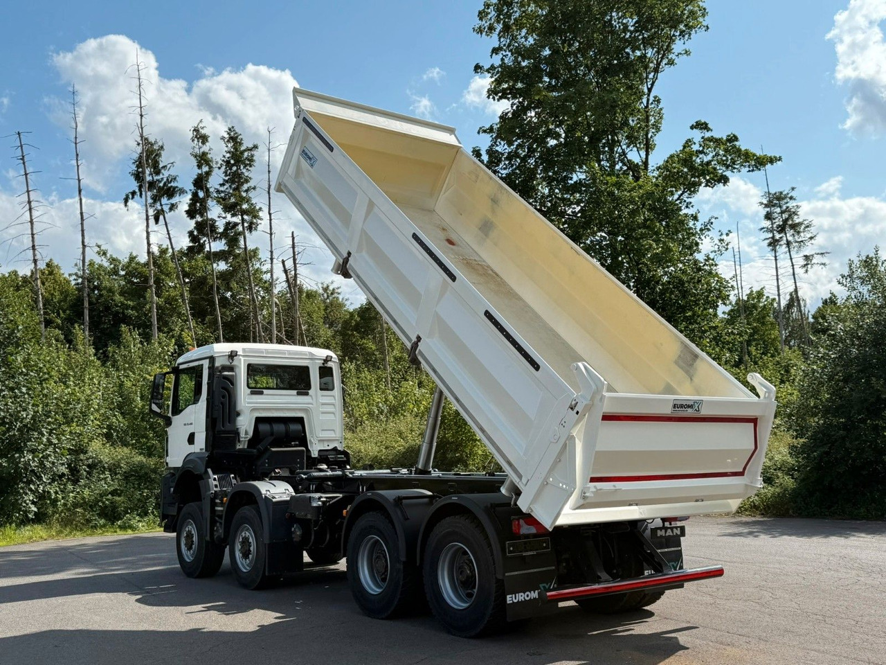 Tipper MAN TGS 35.480 8x8 EuromixMTP 3-Seiten-Kipper: picture 12
