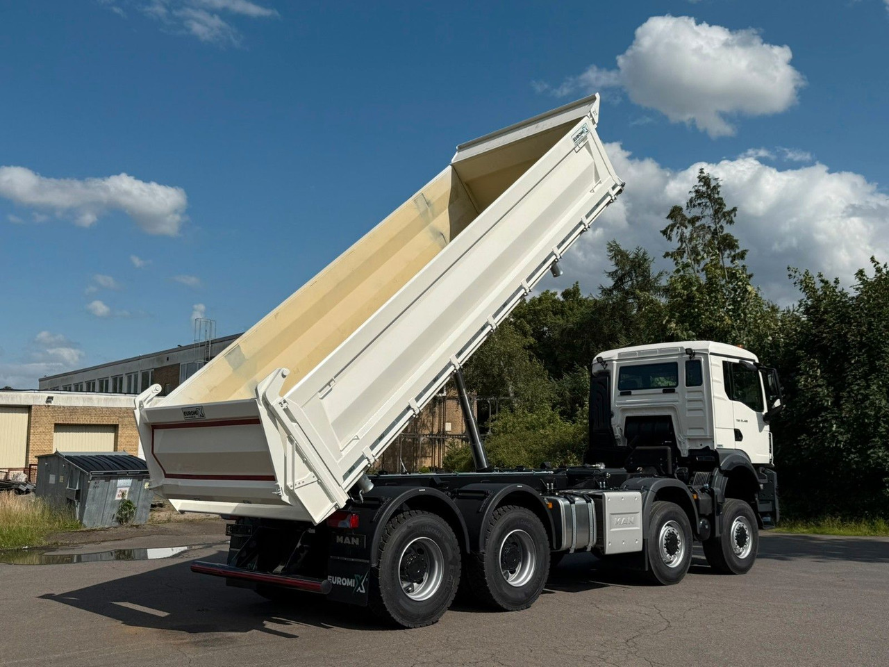 Tipper MAN TGS 35.480 8x8 EuromixMTP 3-Seiten-Kipper: picture 14