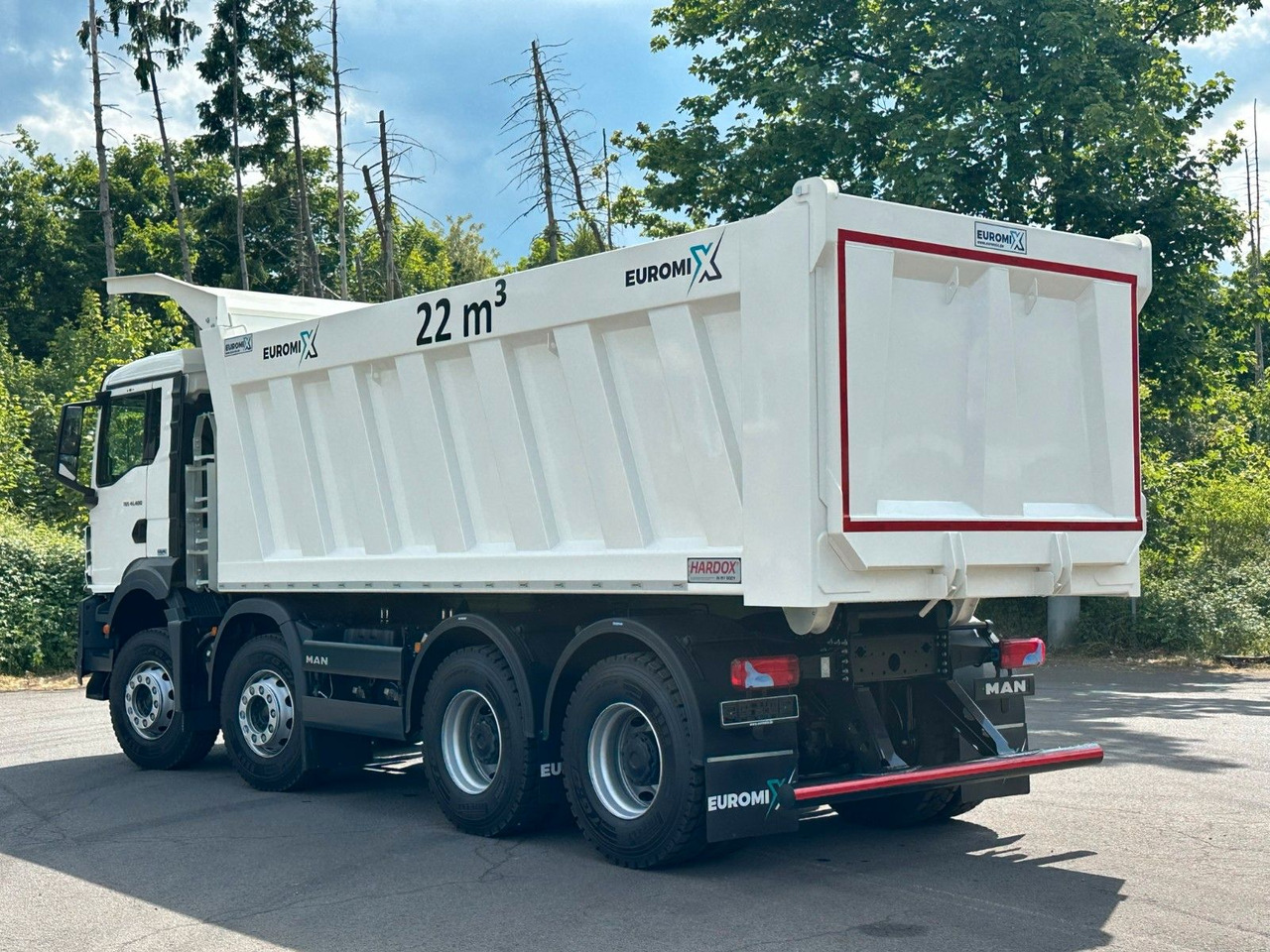 MAN TGS 41.400 8x4 / EUROMIX MTP 22m³/ Eckige Mulde - Tipper: picture 4 MAN TGS 41.400 8x4 / EUROMIX MTP 22m³/ Eckige Mulde - Tipper: picture 4
