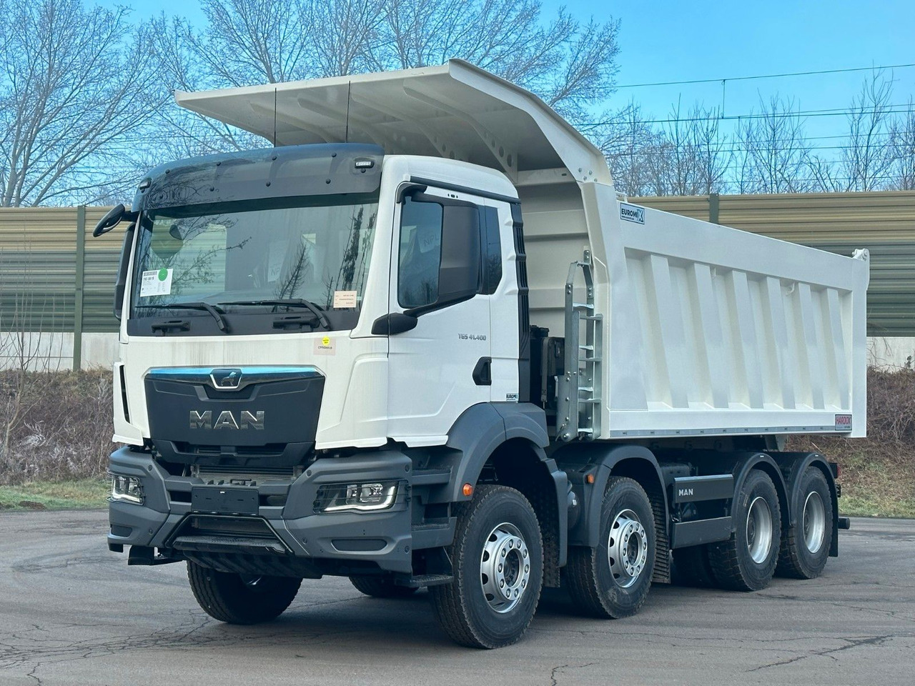 MAN TGS 41.400 8x4 / EUROMIX MTP 23m³/ Eckige Mulde - Tipper: picture 1 MAN TGS 41.400 8x4 / EUROMIX MTP 23m³/ Eckige Mulde - Tipper: picture 1