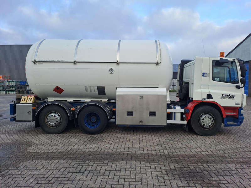 DAF FAN CF75. 6x2 -24030 Liter Gas tank truck ID 2.166 Rootselaar, flowmeter, pump, sunroof on tank - Tank truck: picture 1 DAF FAN CF75. 6x2 -24030 Liter Gas tank truck ID 2.166 Rootselaar, flowmeter, pump, sunroof on tank - Tank truck: picture 1