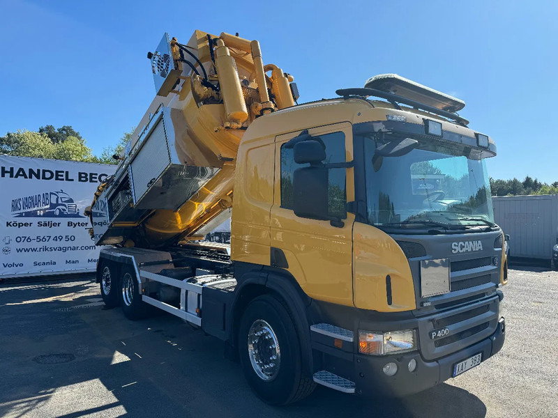 Scania P400 ADR, Combi Vacuum/Pressure 14m3 (2+4+8), 2009 - Vacuum truck: picture 1 Scania P400 ADR, Combi Vacuum/Pressure 14m3 (2+4+8), 2009 - Vacuum truck: picture 1