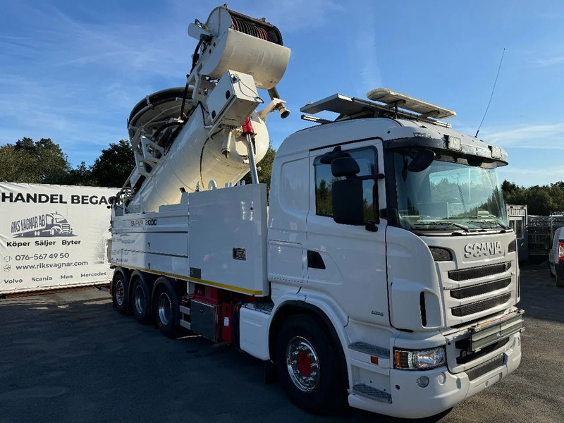 Scania R480 Vacuum / Sewer Jetter / Recycler, Euro 6, Super 2000 (16m3), 2013 - Vacuum truck: picture 1 Scania R480 Vacuum / Sewer Jetter / Recycler, Euro 6, Super 2000 (16m3), 2013 - Vacuum truck: picture 1