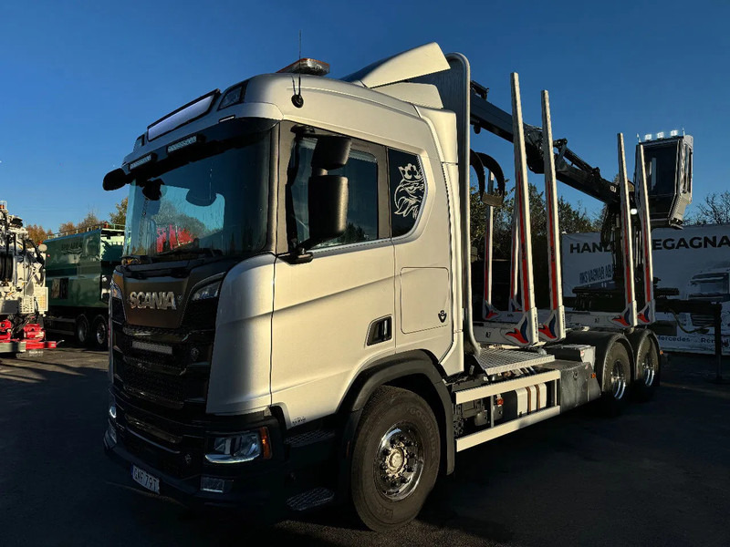 Scania R730 V8 6X4, Retarder, Timber-truck + Crane, 2020 - Timber truck, Crane truck: picture 4 Scania R730 V8 6X4, Retarder, Timber-truck + Crane, 2020 - Timber truck, Crane truck: picture 4