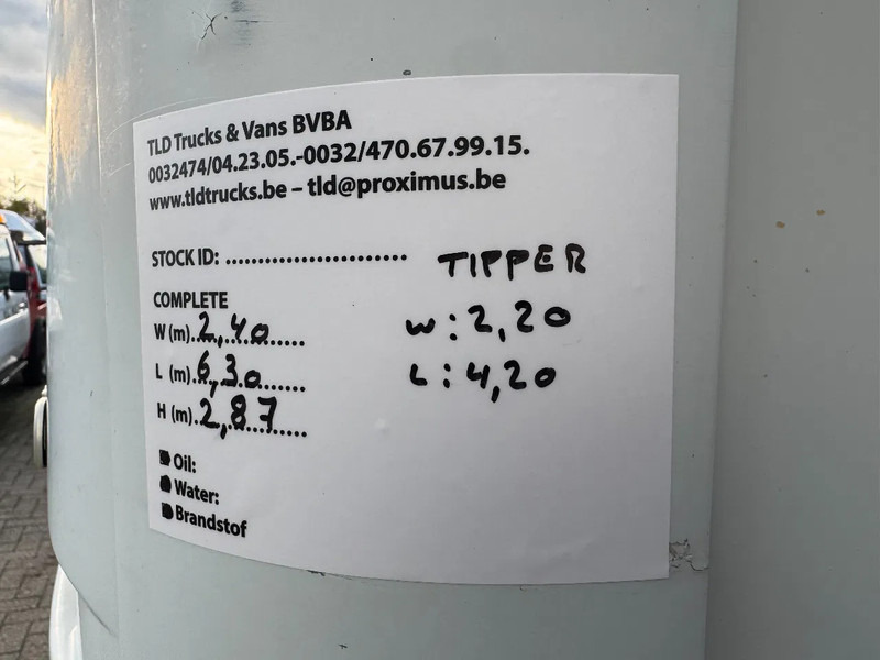 Tipper Iveco Eurocargo **120E15-6CYL-FULL STEEL**: picture 13 Tipper Iveco Eurocargo **120E15-6CYL-FULL STEEL**: picture 13