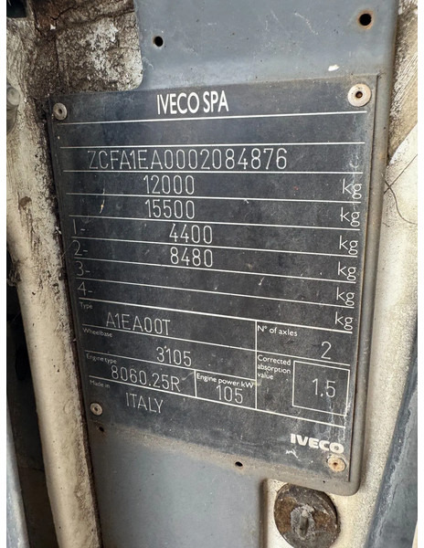 Tipper Iveco Eurocargo **120E15-6CYL-FULL STEEL**: picture 19 Tipper Iveco Eurocargo **120E15-6CYL-FULL STEEL**: picture 19