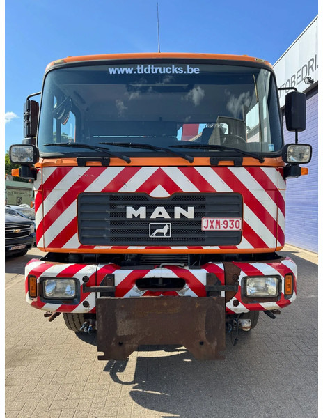 MAN ME 18.250 4X4 **BELGIAN TRUCK+PALFINGER PK8500** - Tipper, Crane truck: picture 2 MAN ME 18.250 4X4 **BELGIAN TRUCK+PALFINGER PK8500** - Tipper, Crane truck: picture 2