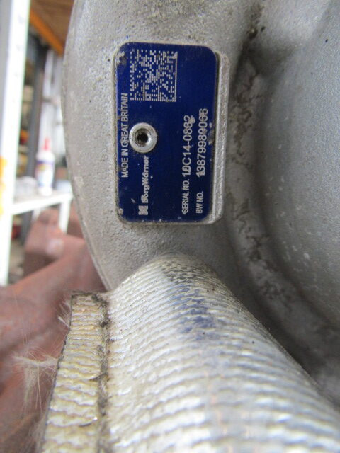 DAF XF 105 460 (MX340SI) TURBO & MANIFOLD COMPLETE ‘BORG WARNER’ 13879980066 - Turbo for Truck: picture 3 DAF XF 105 460 (MX340SI) TURBO & MANIFOLD COMPLETE ‘BORG WARNER’ 13879980066 - Turbo for Truck: picture 3