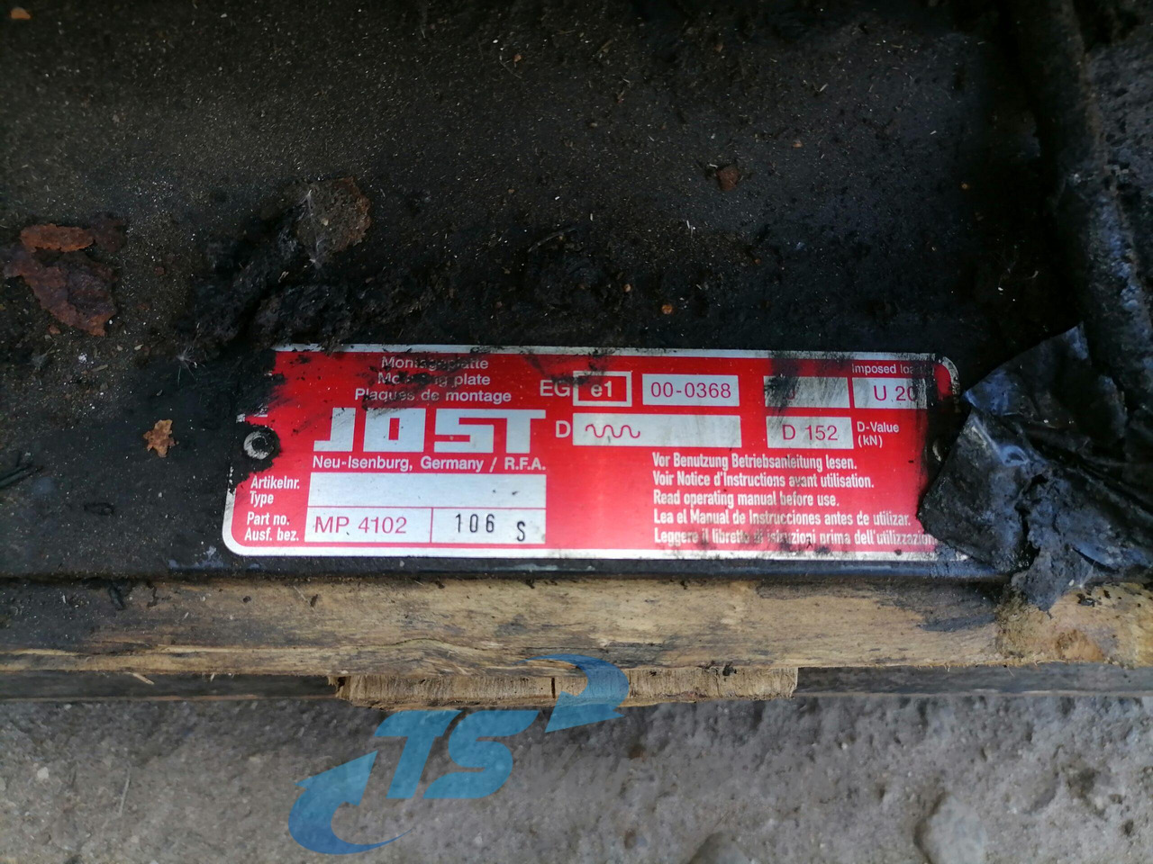 MAN Fifht wheel 81427106222 - Fifth wheel coupling for Truck: picture 3 MAN Fifht wheel 81427106222 - Fifth wheel coupling for Truck: picture 3