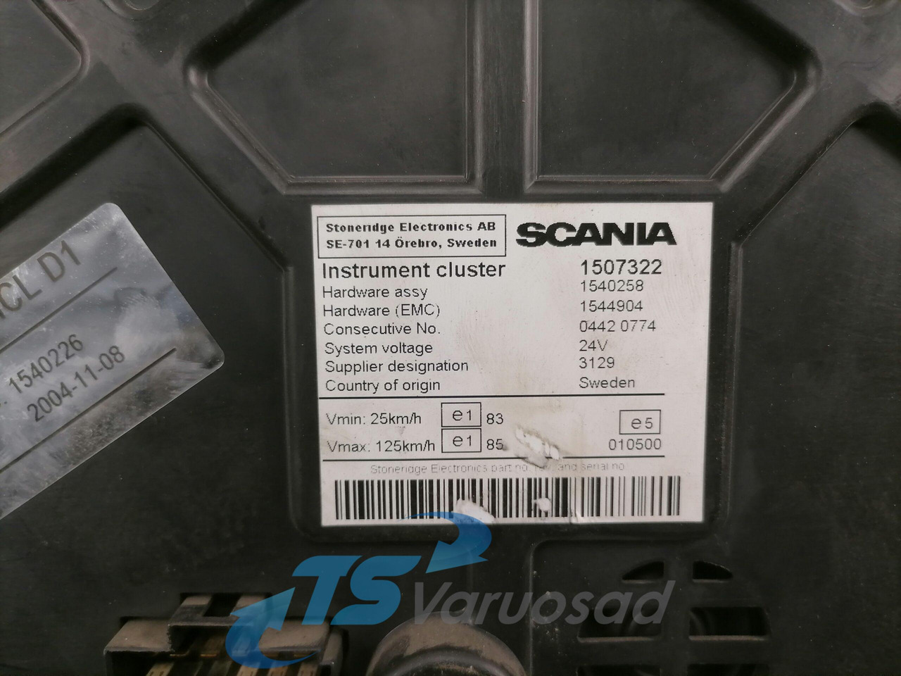 Scania Dashboard 1540226 - Dashboard for Truck: picture 3 Scania Dashboard 1540226 - Dashboard for Truck: picture 3